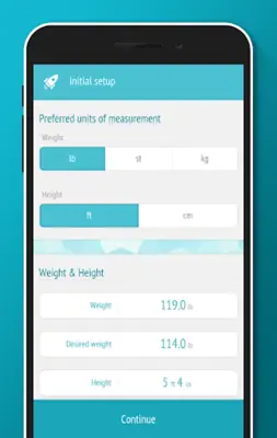 Weight tracker, BMI Calculator android App screenshot 8